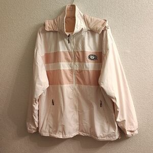 NEW Women's Light Pink Utility Revisable Jacket B33